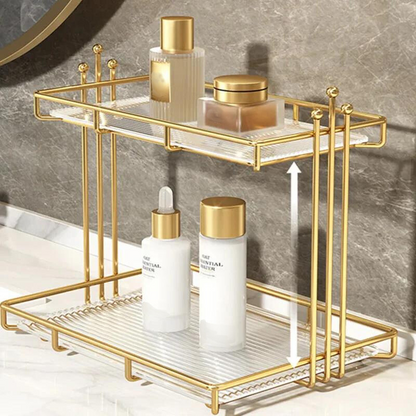 Stylish Cosmetic Organizer High-End Metal Quality