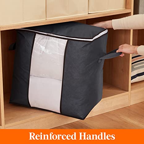 Foldable Storage Bag Organizer (Pack of 4 Bags)